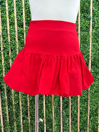 Fitted Bubble Skort