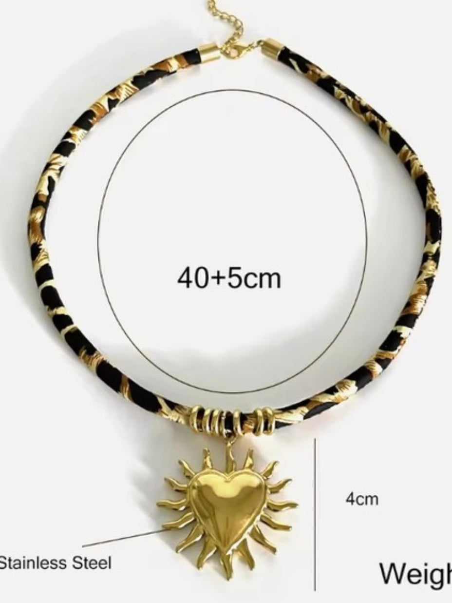 Leopard Print Necklace