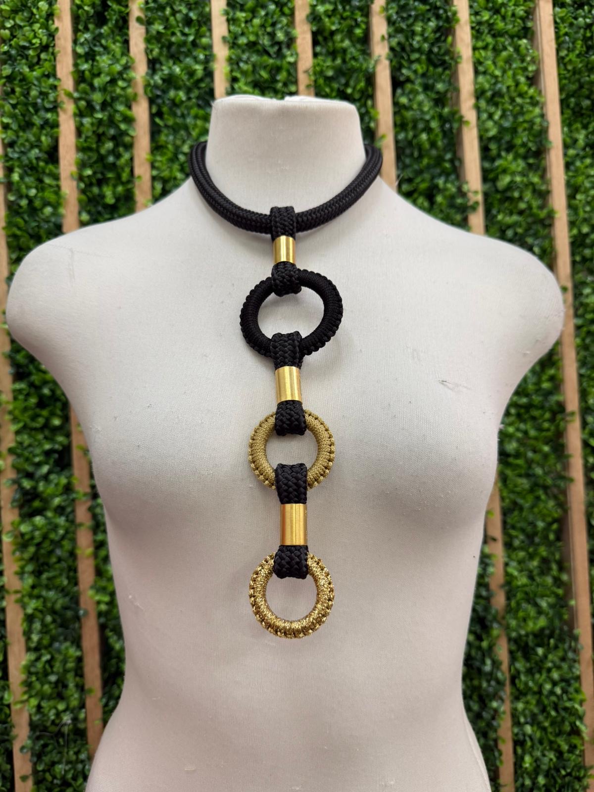 CS Tribal Lariat Necklace