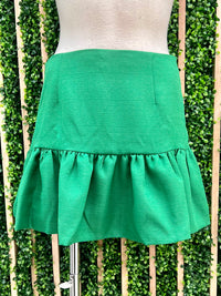 High Waist Balloon Skort