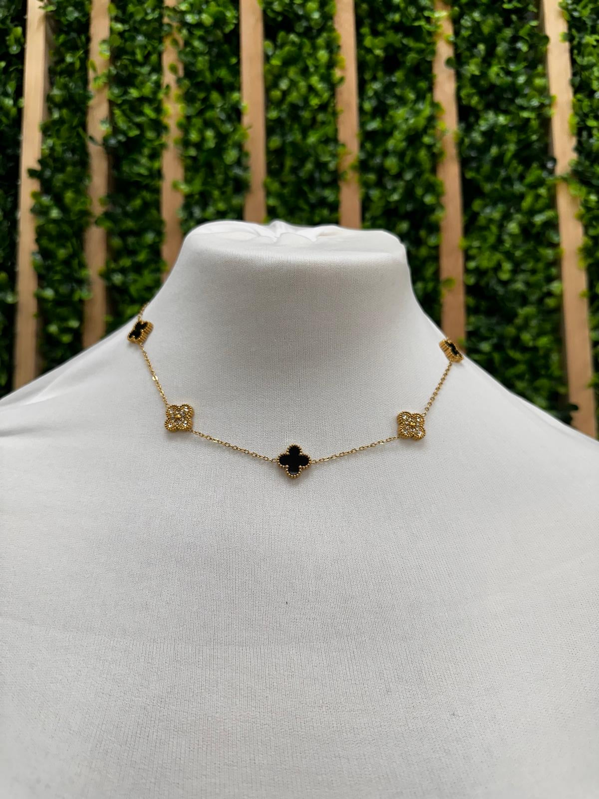 Stainless Steel Clover Necklace