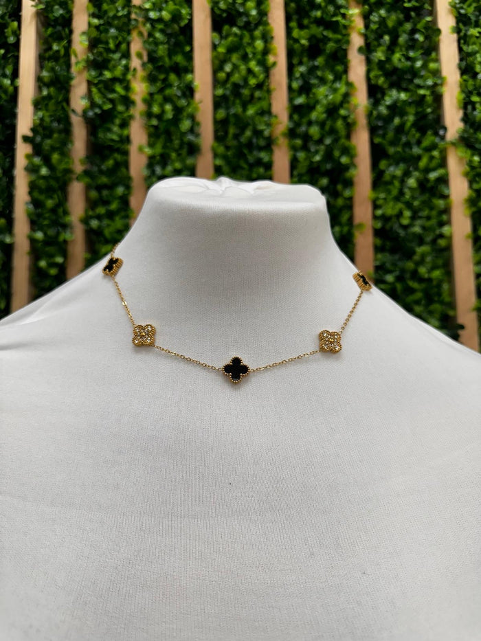 Stainless Steel Clover Necklace