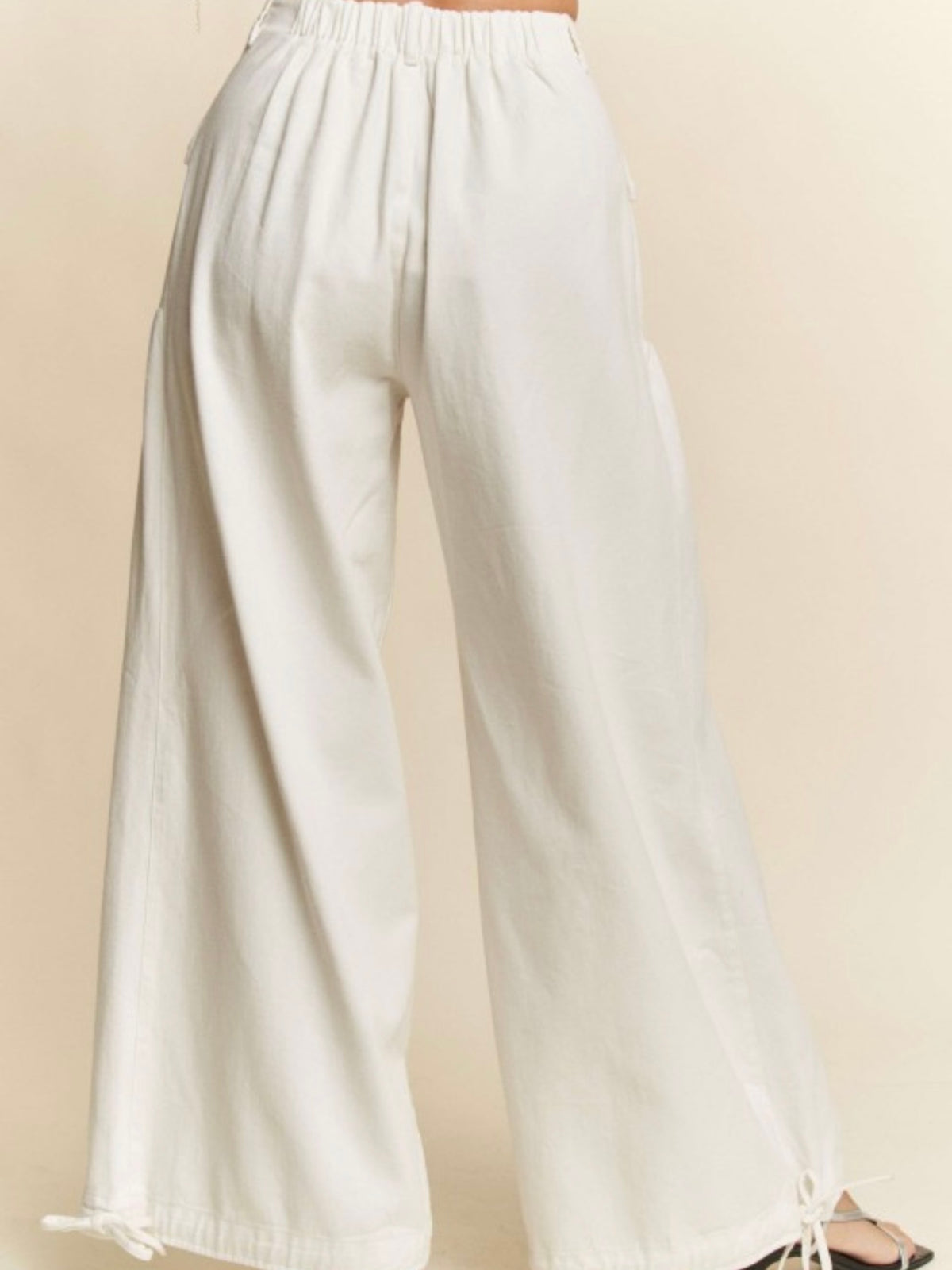 Wide Leg to Jogger Denim Pant