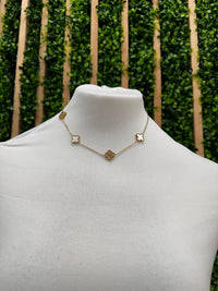 Stainless Steel Clover Necklace