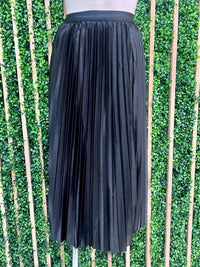 Black Reversible Tulle Skirt