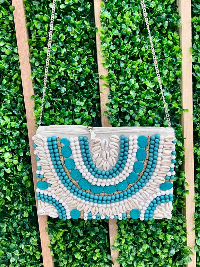 Seashell Beads Clutch