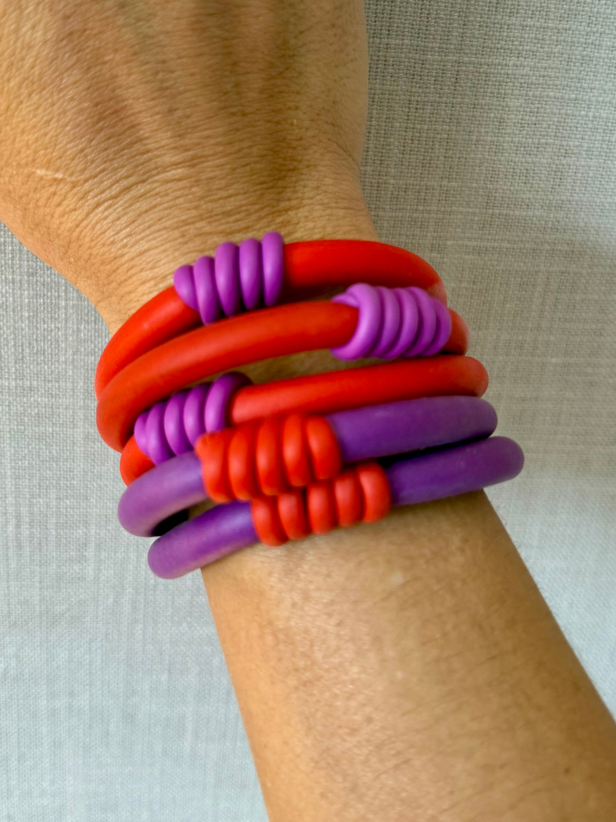 Rubber Bracelet Set