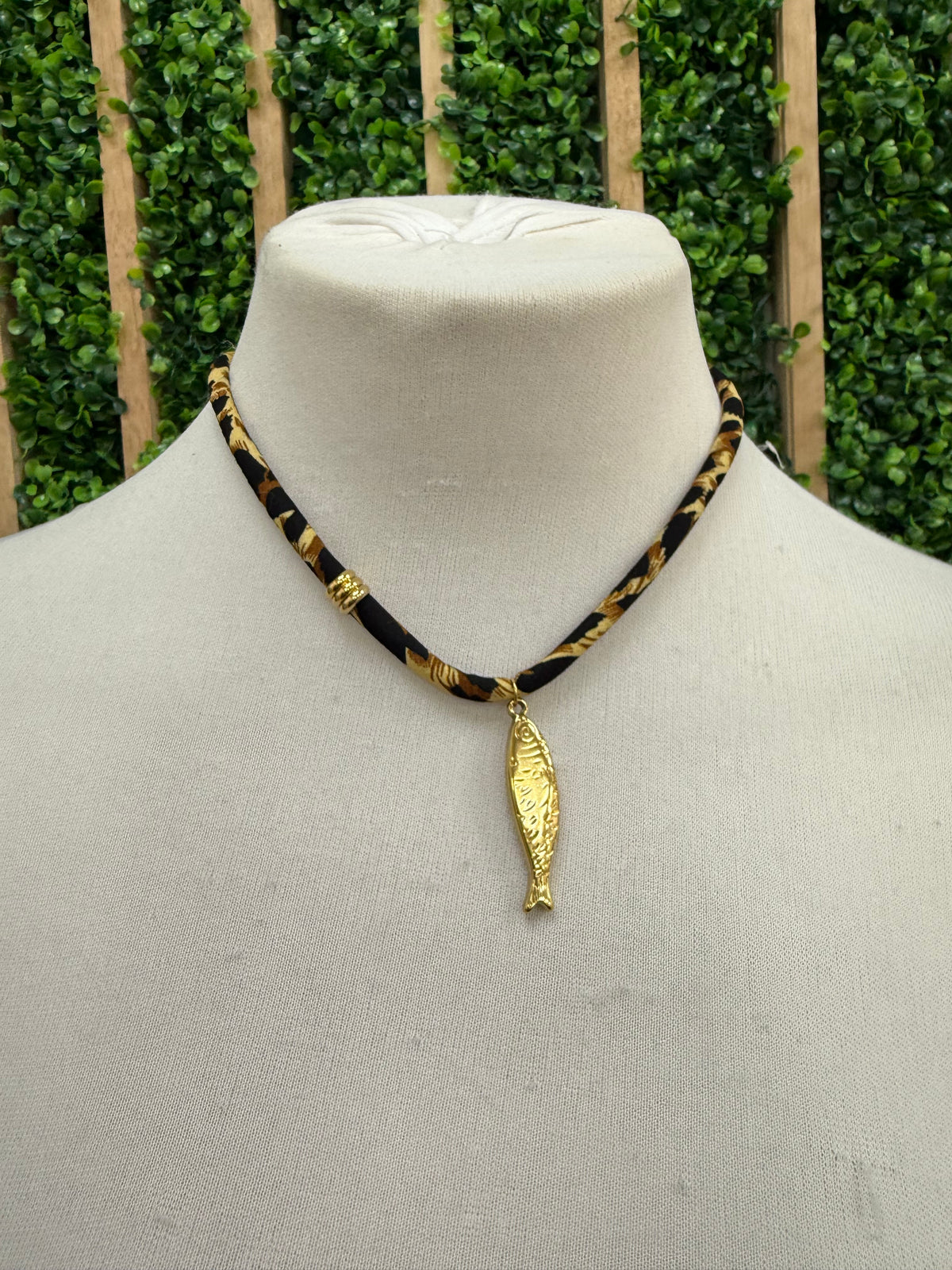 Leopard Print Necklace