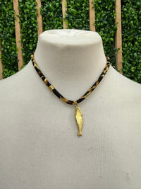 Leopard Print Necklace