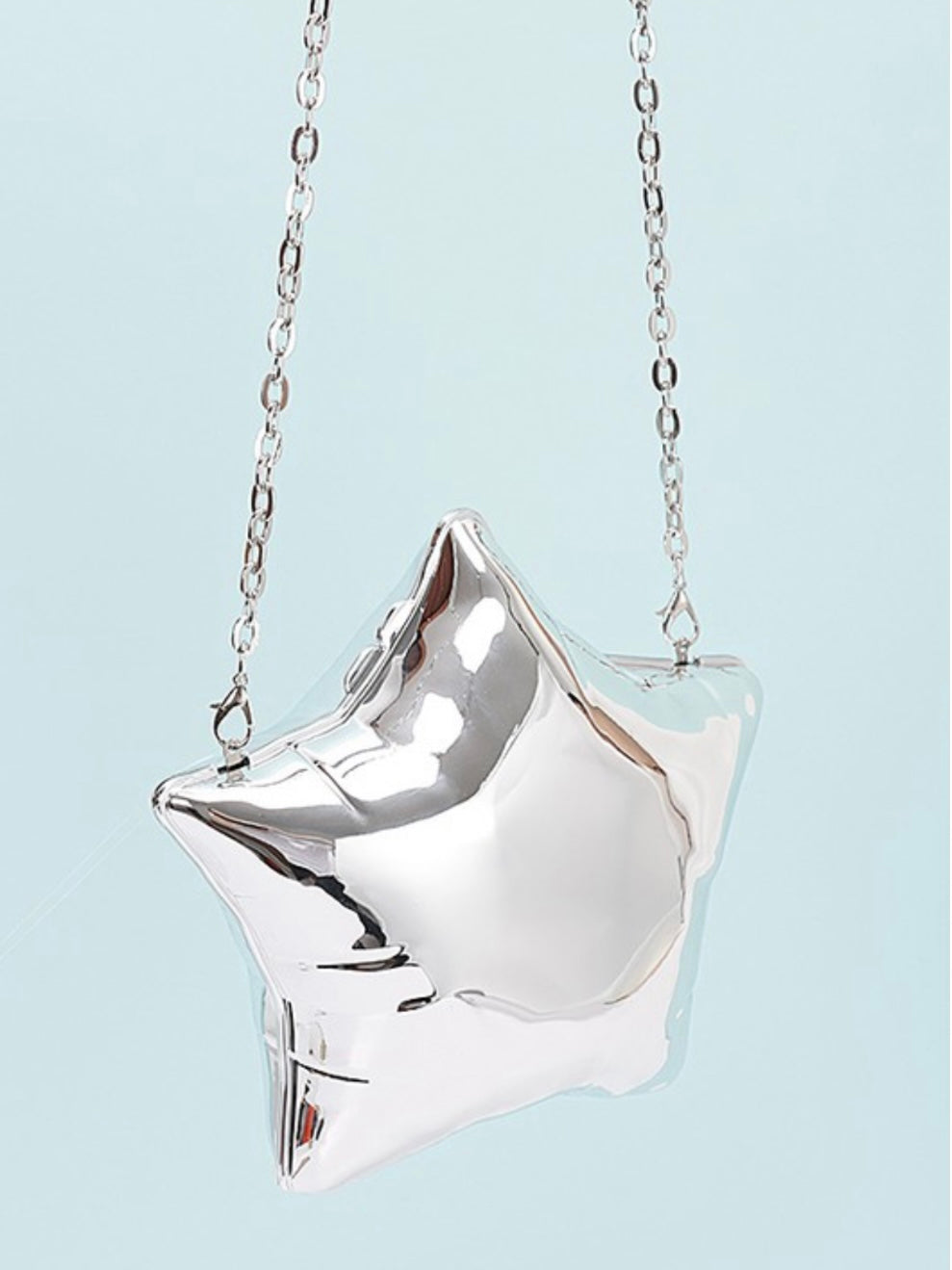 Acrylic Star Balloon Clutch