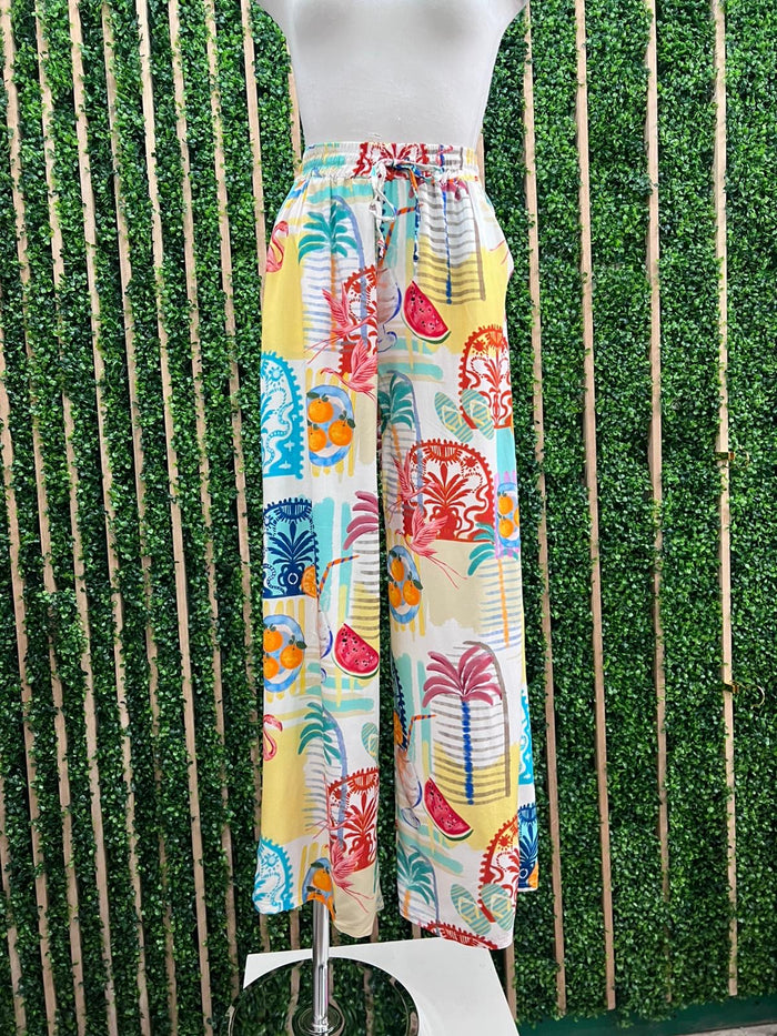 Under the Sea Wide Leg Bottom