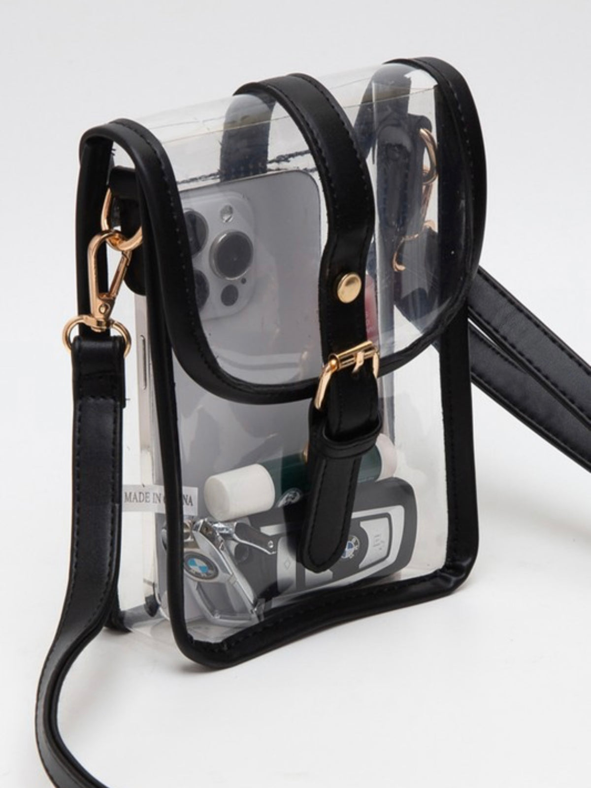 Vertical Rectangle Clear Bag