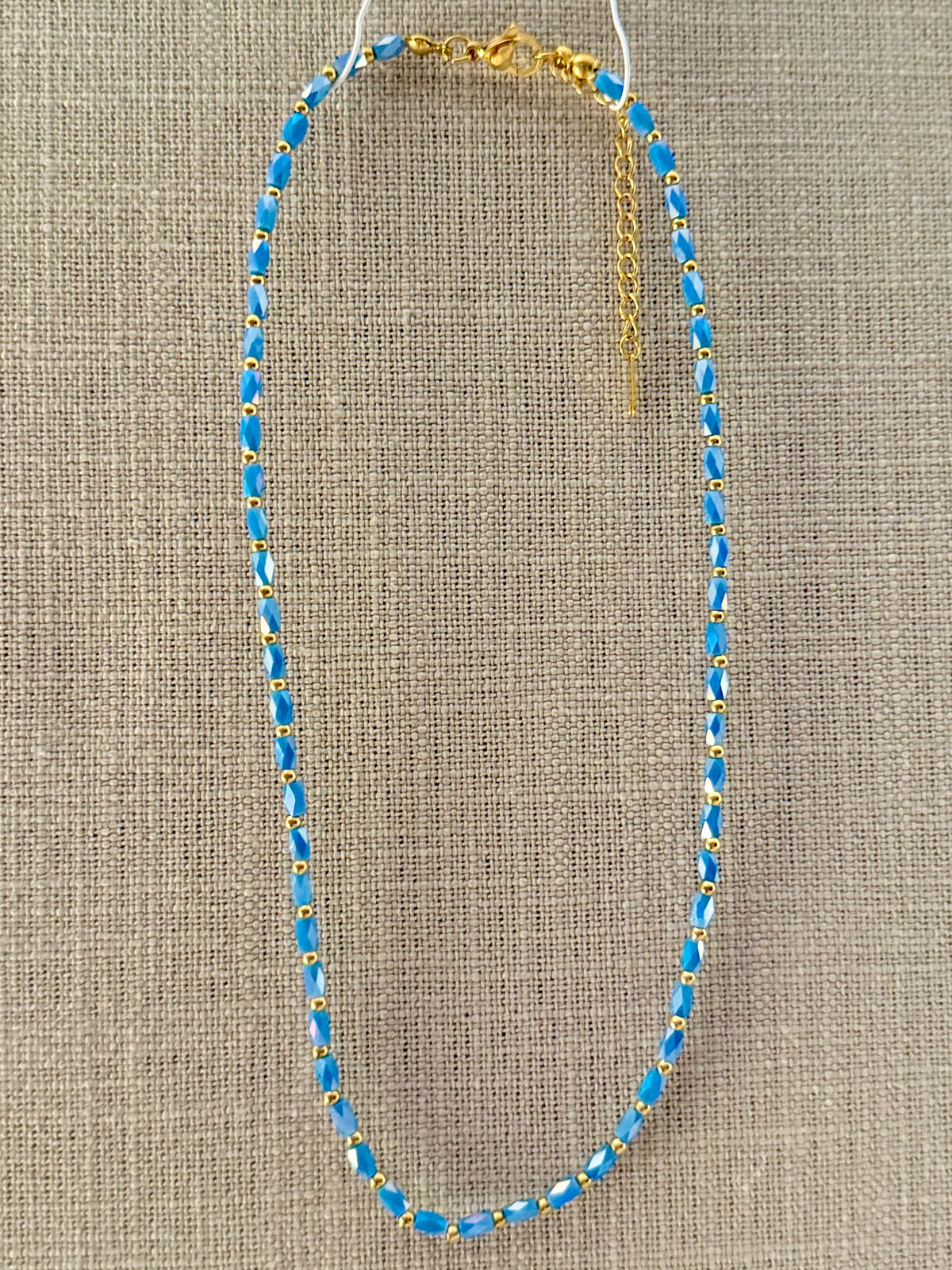 Crystal Beaded Necklace Set