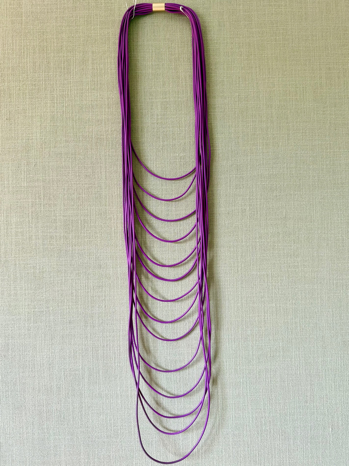 Multi Layer Rubber Necklace