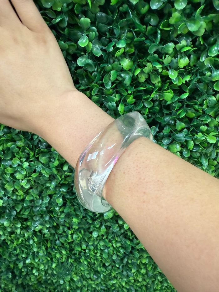 Clear Resin Bangle