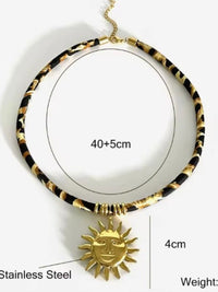 Leopard Print Necklace