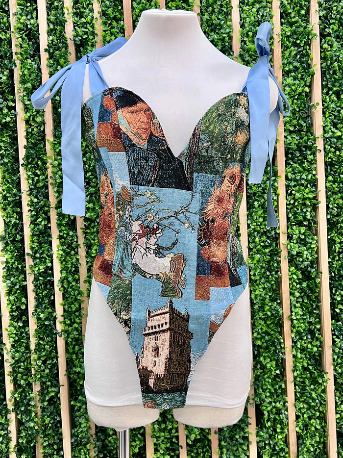 Victorian Tapestry Bustier