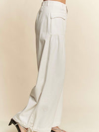 Wide Leg to Jogger Denim Pant