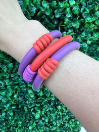 Rubber Bracelet Set