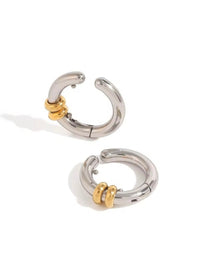 Stainless Steel Gold Silver Ear Cuff