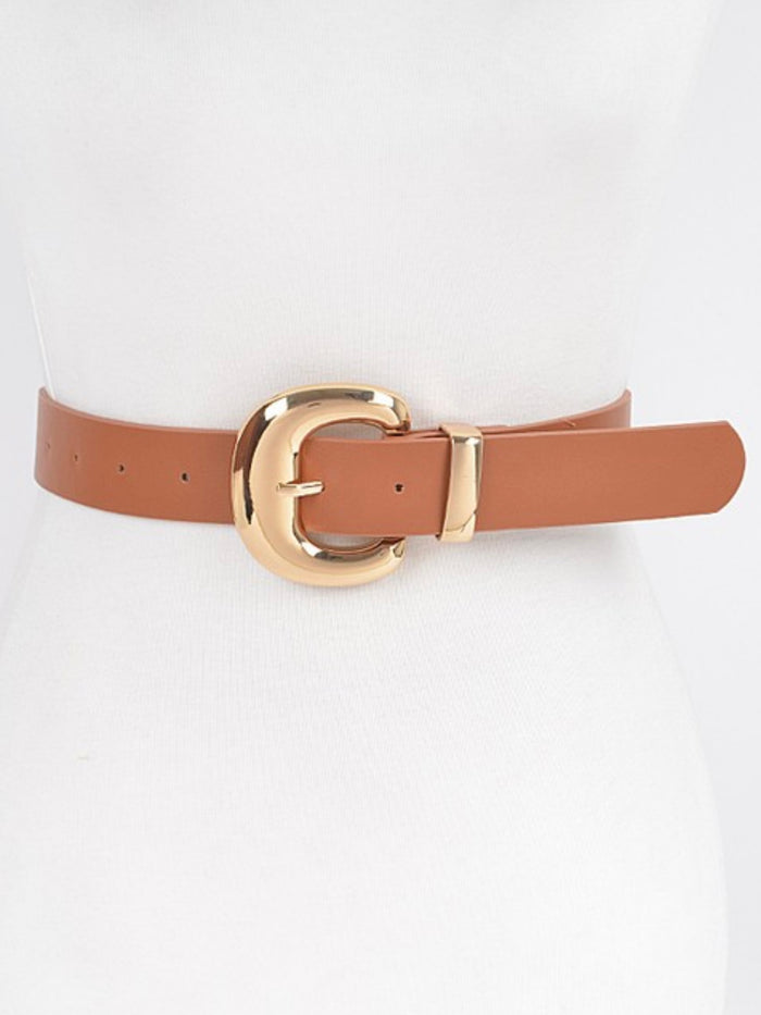 Small D Buckle Belt