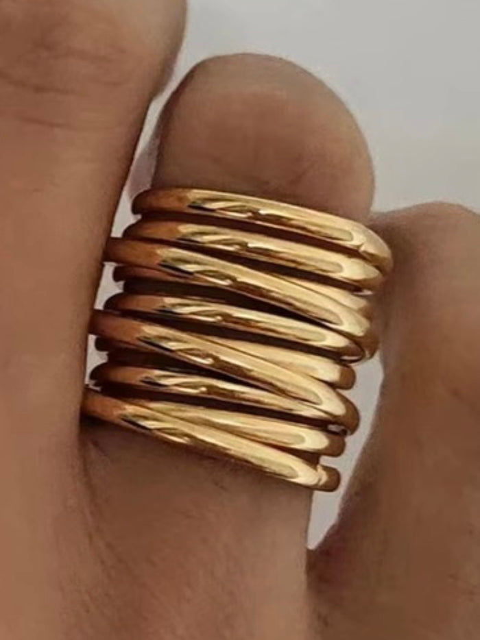 Stainless Steel MUlti Layer Ring