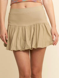Fitted Bubble Skort