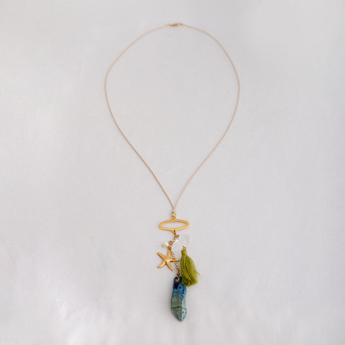 POS - Neon Palms Necklace