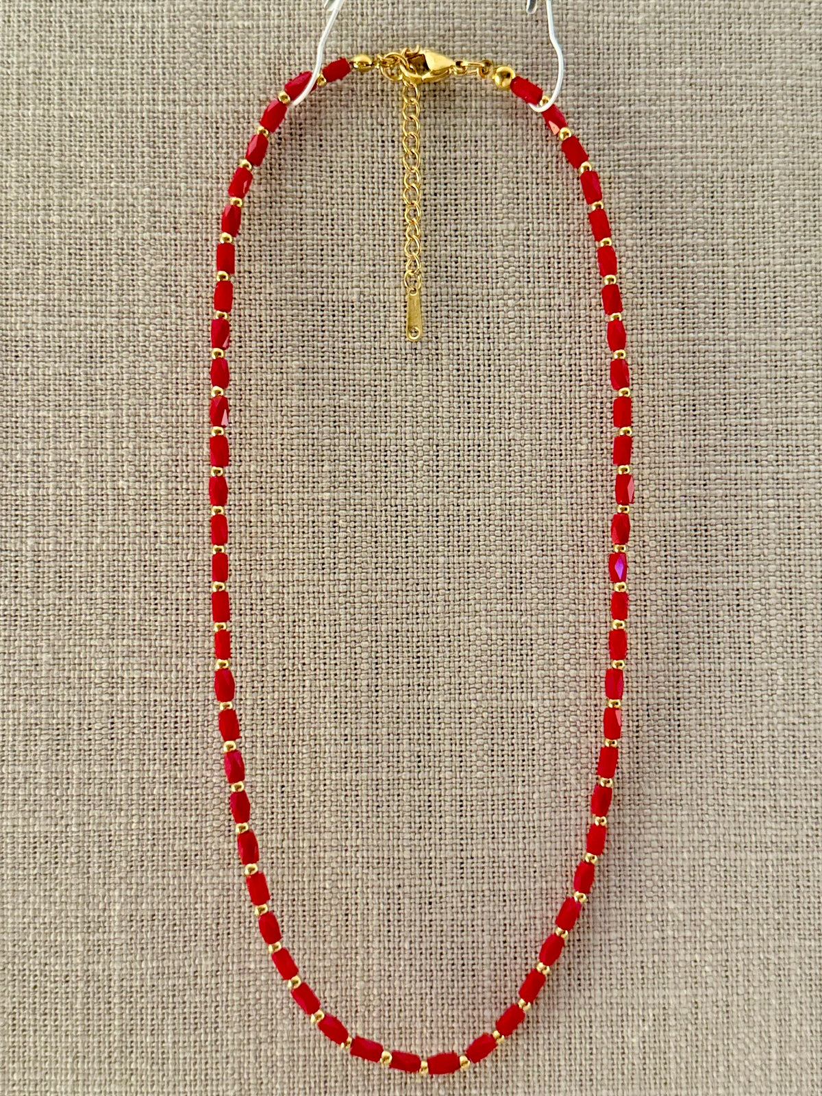 Crystal Beaded Necklace Set