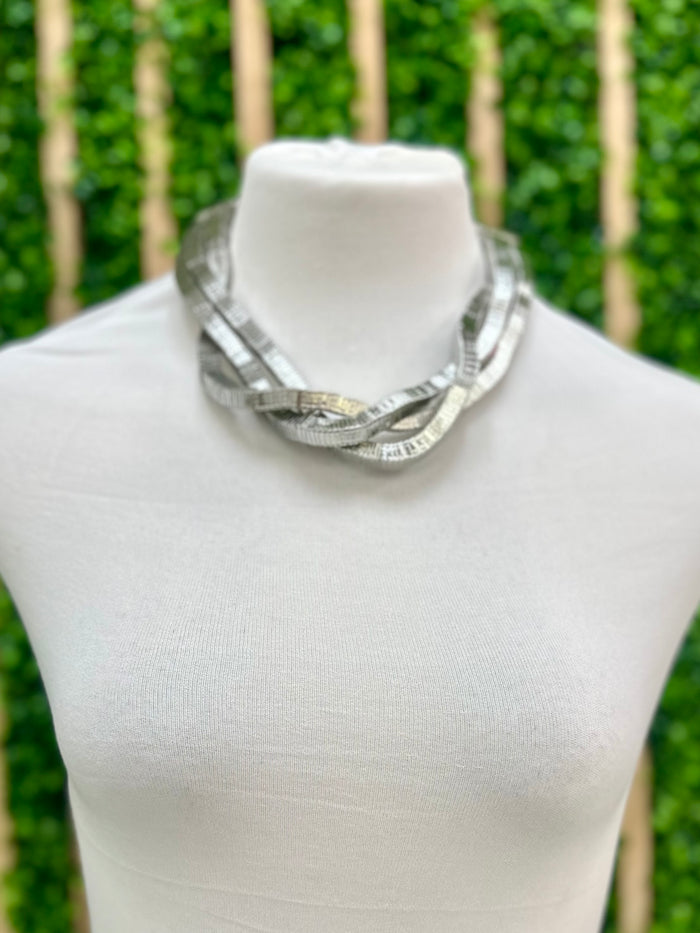 Square Chain Necklace