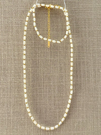 Crystal Beaded Necklace Set