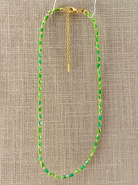 Crystal Beaded Necklace Set