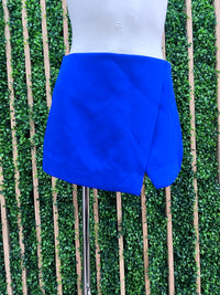 High Waist Side Slit Skort