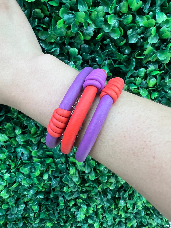 Rubber Bracelet Set