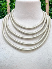 5 Layer Metallic Multilayer Necklace