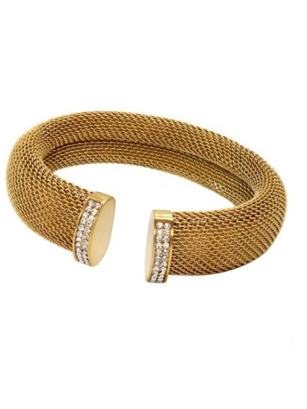 Stainless Steel Open Snake Cuff