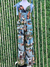 Victorian Tapestry Wide Leg Pant