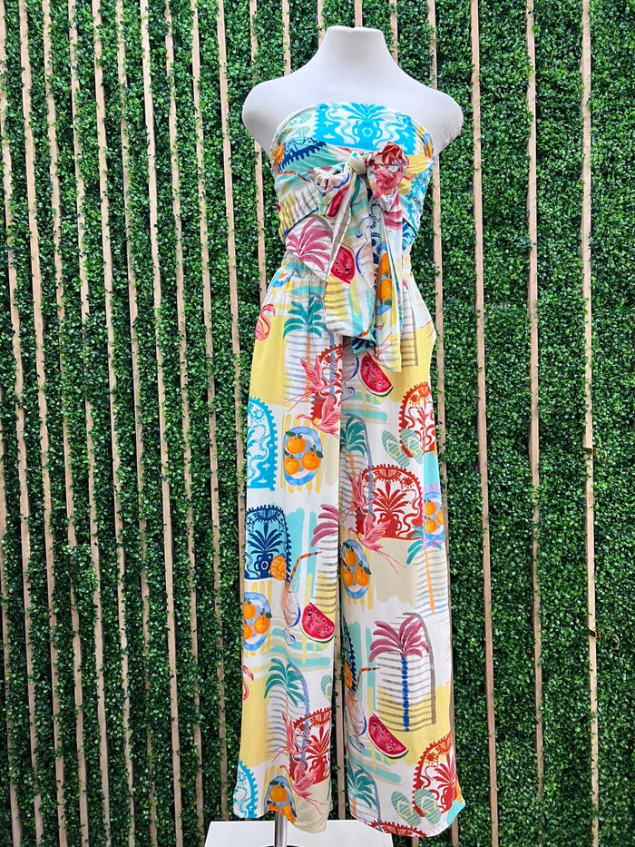 Under the Sea Wide Leg Bottom