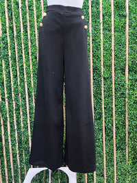 Beautiful Button Detail Knit Pant Set