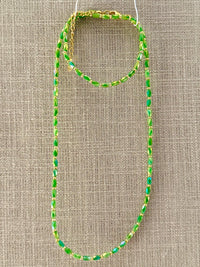 Crystal Beaded Necklace Set