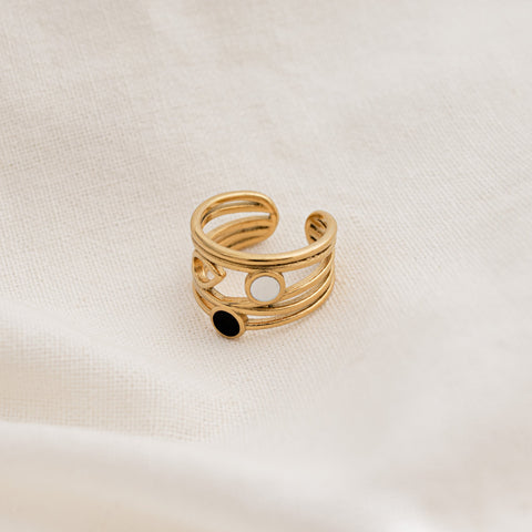 POS - Oval Nacre Ring