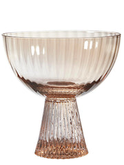 Beveled Champagne Coupe Glass