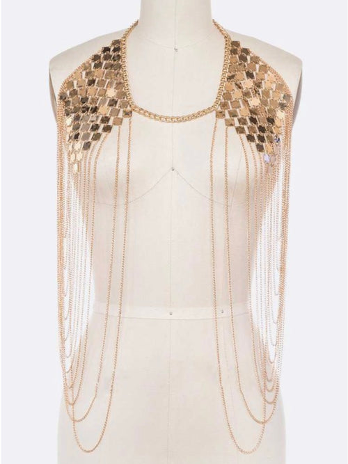 Shoulder Pad Layer Body Chain