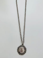 Patty YSL Button Necklace
