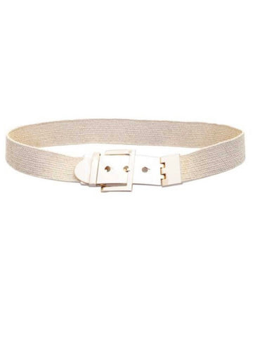 Gold Clear Chained Belt