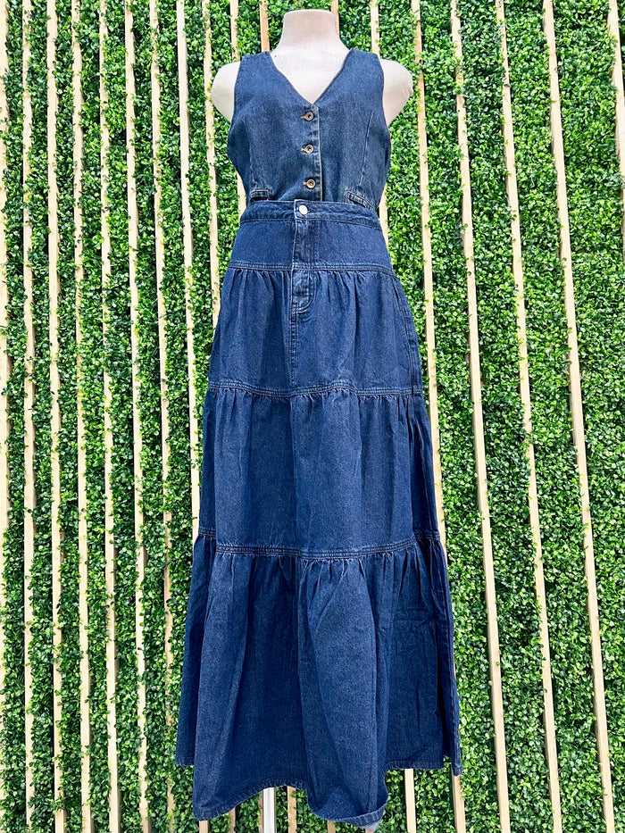 Dark Denim Vest