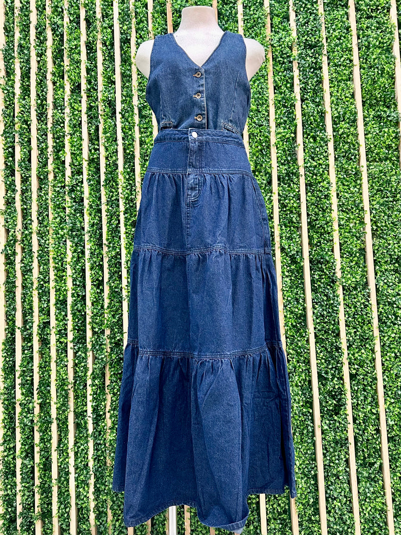Dark Denim Vest