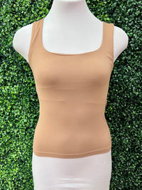 Seamless Square Neck Tank