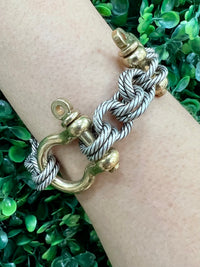 V2 Double Shackle Bracelet