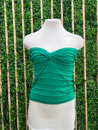 Twist Front Tube Top